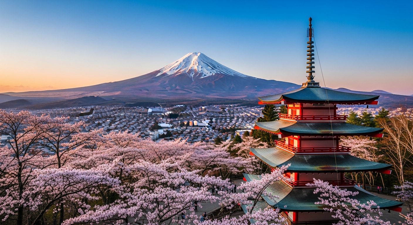 Chureito Pagoda Photography & Sunset Tours